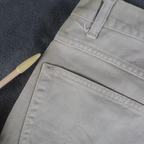 Vintage 90s Anchor Blue Mens Size 38x30 Baggy Jeans Denim Beige Skate Grunge - Picture 16 of 16